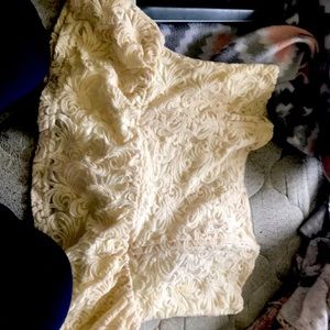 Forever 21 lace crop top